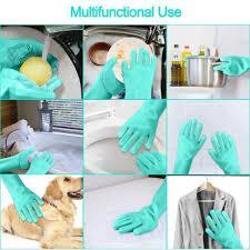 High Grade Silicone Dish Washing Gloves Perfect Solution For Winter (Free Delivery)